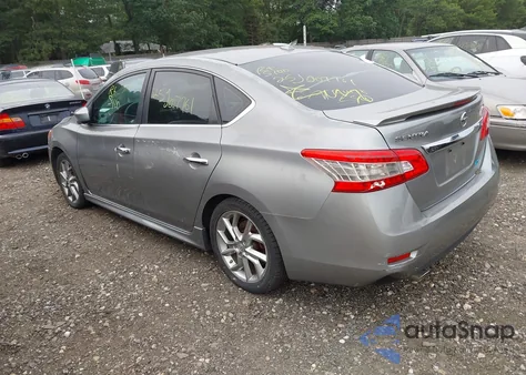 2013 Nissan Sentra Sr из США, поврежденный, VIN 3N1AB7AP1DL674351